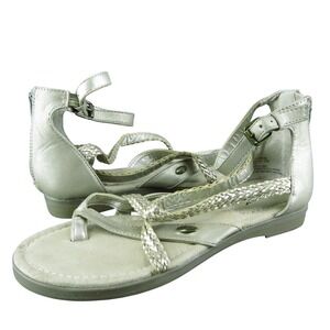 Sunjuns Women's G.H. Bass Strappy Beige Synthetic Size‎ 6.5M Gently Used 2025